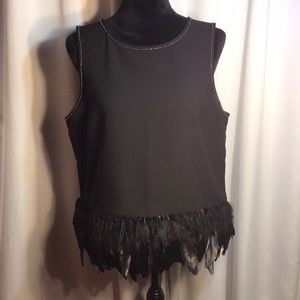 Black Feather Shirt